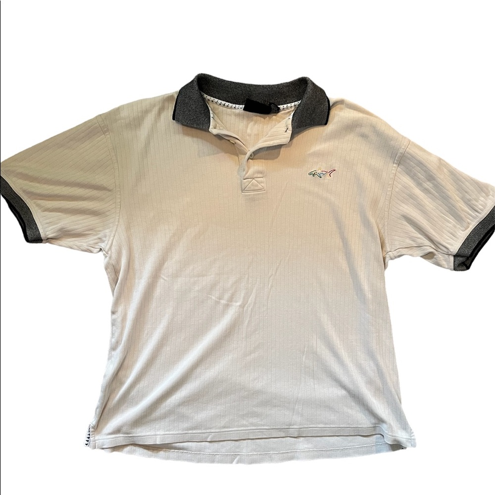 Mens Tan Greg Norman Polo